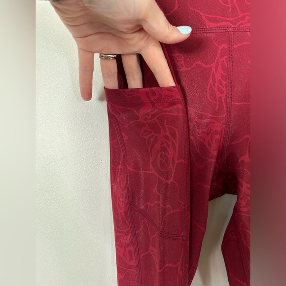 NWOT Zyia Active Rosa Maze Light n Tight Hi Rise Legging 28" - Picture 6 of 12